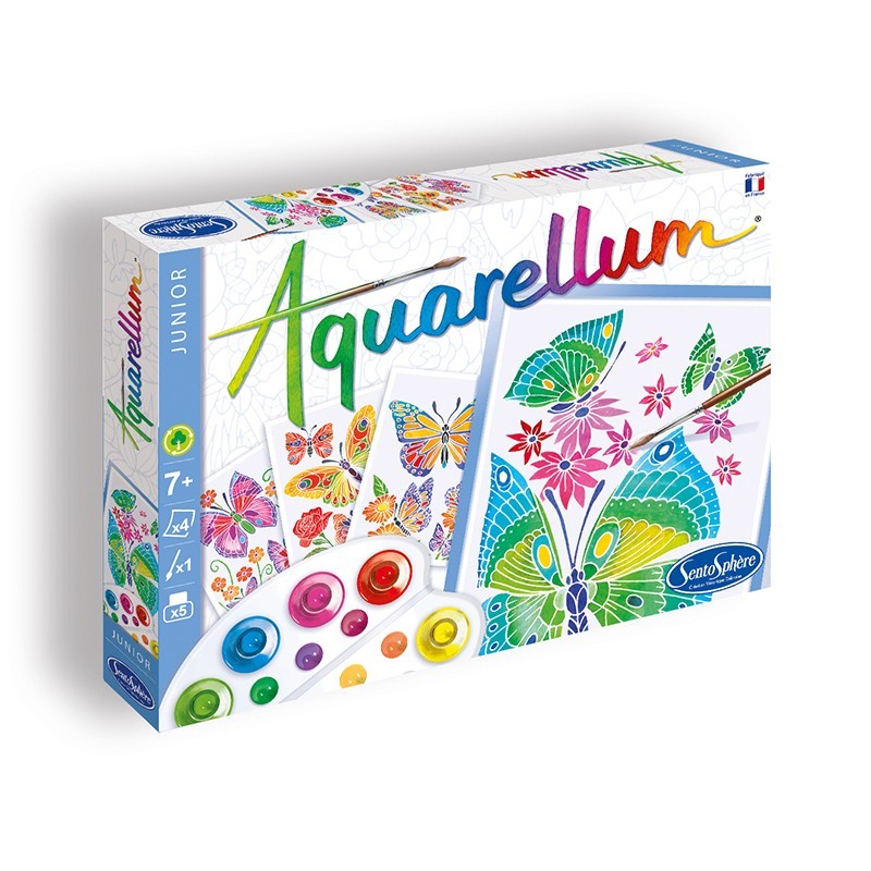 Aquarellum Junior  Papillons & Fleurs