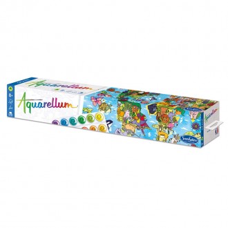 Aquarellum Géant Planisphère