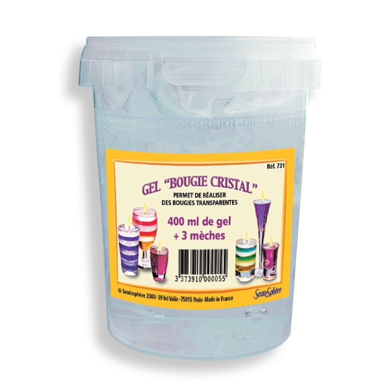Pot de 400 ml de gel cristal Pot de 400 ml de gel cristal