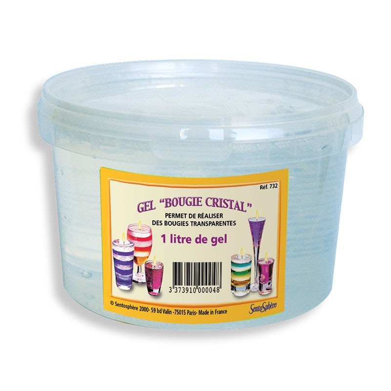 Pot de 1l de gel cristal Pot de 1l de gel cristal