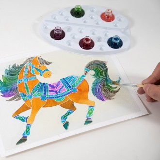 Aquarellum Junior Chevaux