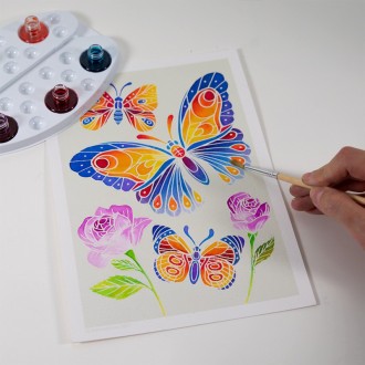 Aquarellum Junior  Papillons & Fleurs