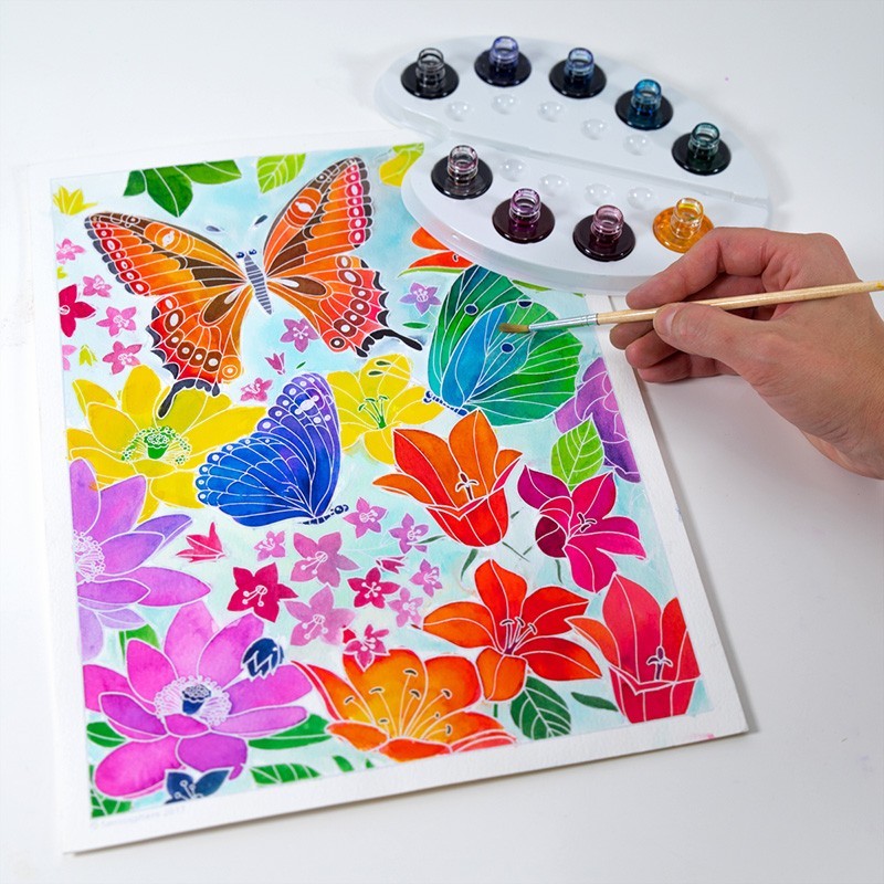 Aquarellum Dans les Fleurs Aquarellum Dans les Fleurs