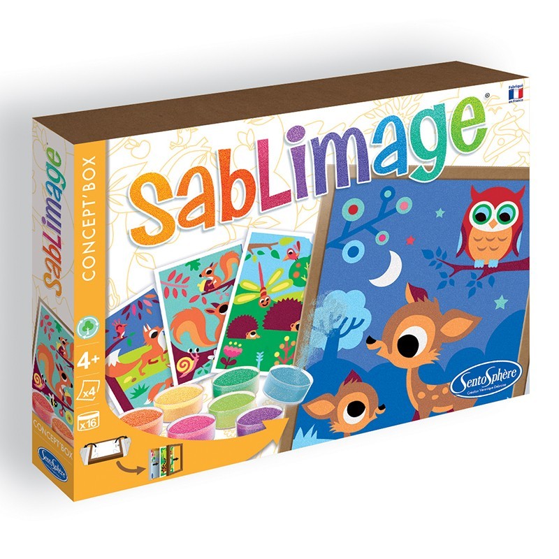 Sablimage - Forest Animals - Arts & Crafts Activity - Sentosphere