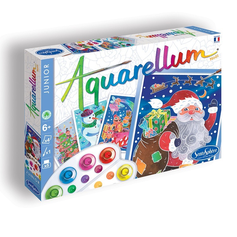 Aquarellum Junior Recharges Sirènes Reproduction Tableaux Loisirs Créatifs Noel 
