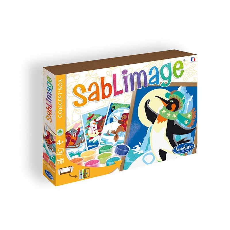 Sablimage - Concept'Box - La Banquise - Activité Manuelle