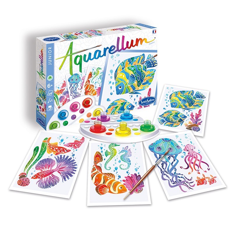 Fish Aquarellum Junior Set Water Painting Kit