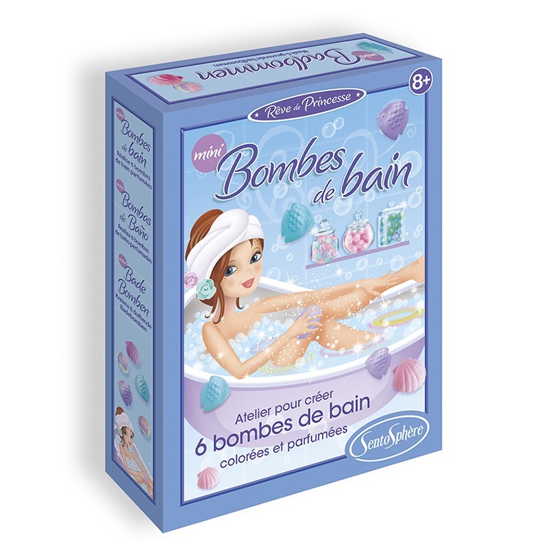 KIT CREATIF 3 BOMBES DE BAIN DIY