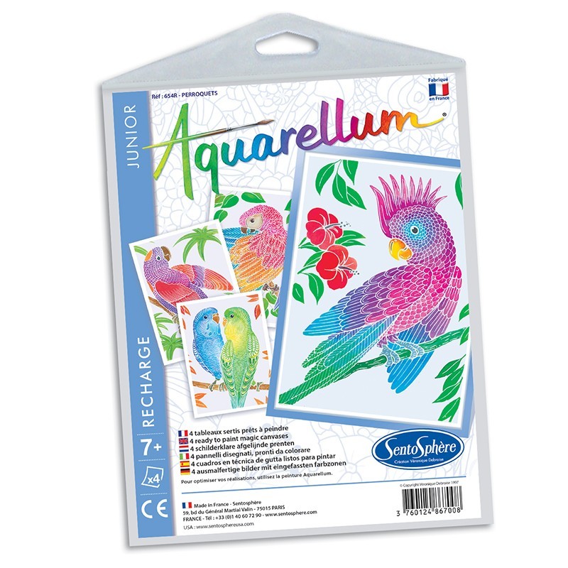 Recharge Aquarellum Junior Perroquets