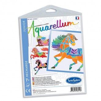 Recharge Aquarellum Junior Chevaux