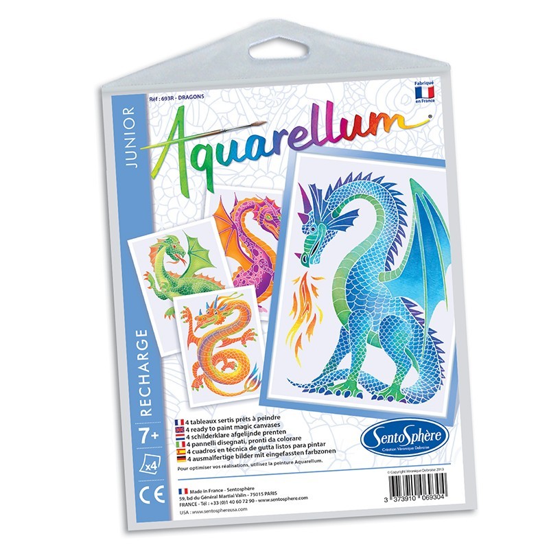 Recharge Aquarellum Junior Dragons