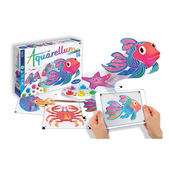 Coffret Aquarellum Collector - Zodiaque - Tableaux aquarellum - Creavea