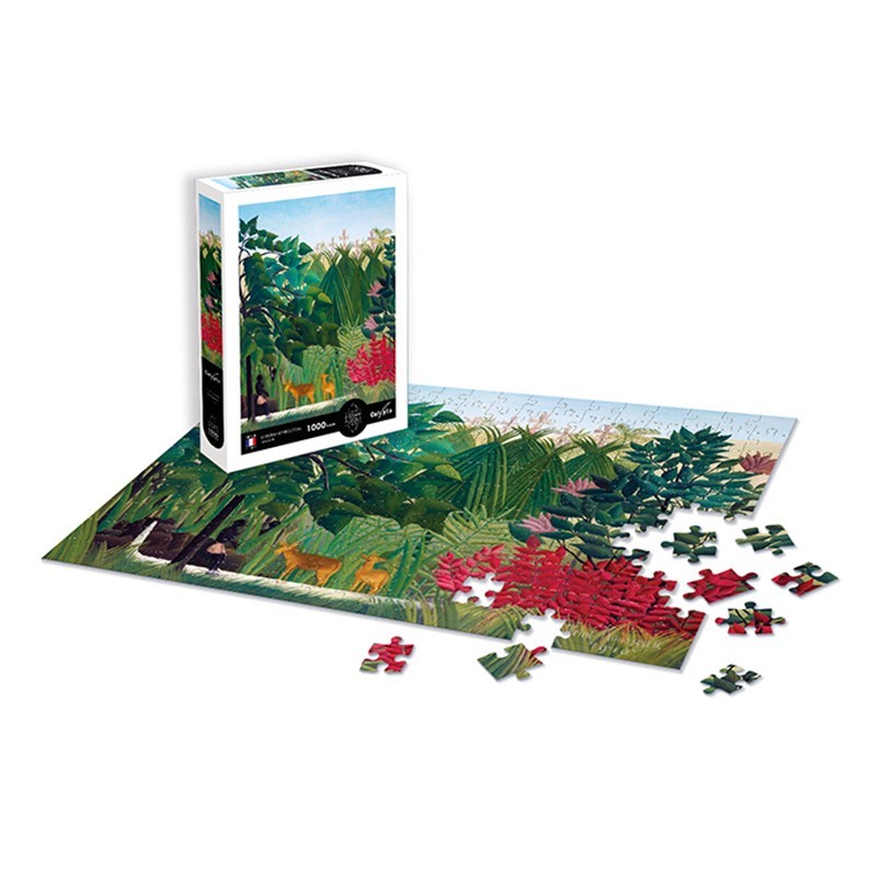 PUZZLE La cascade - Le Douanier Rousseau