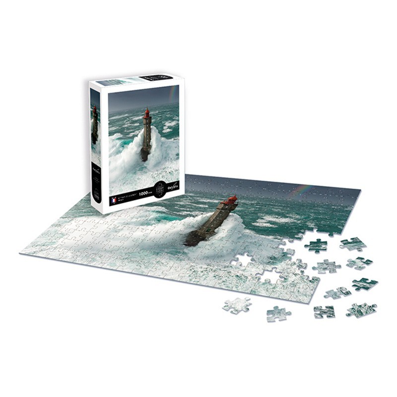 PUZZLE Le Phare de la Jument - Bretagne PUZZLE Le Phare de la Jument - Bretagne