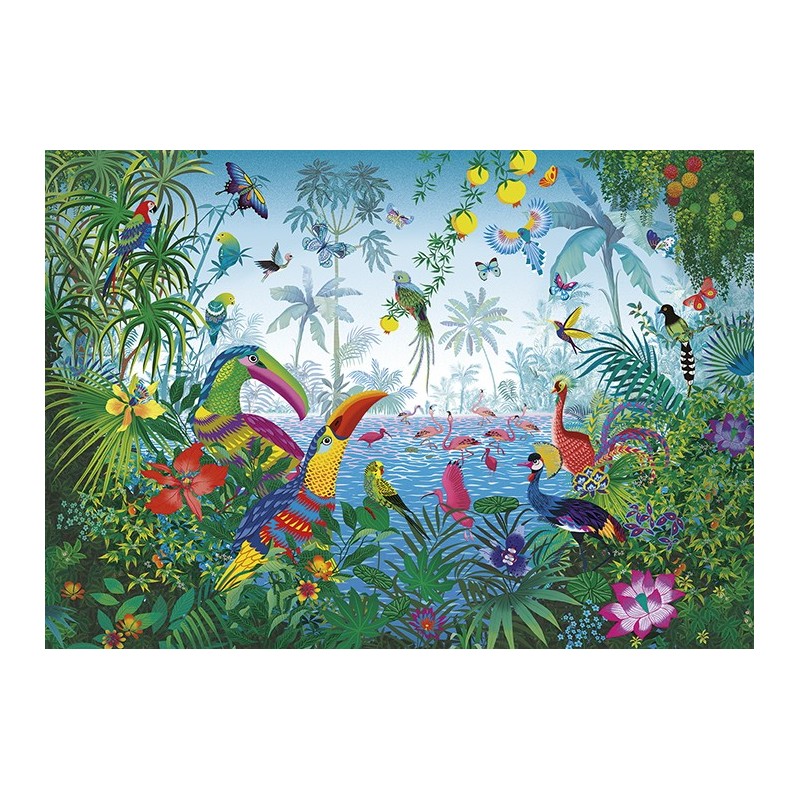 PUZZLE Jardin tropical - Peggy Nille