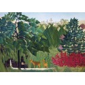 PUZZLE La cascade - Le Douanier Rousseau