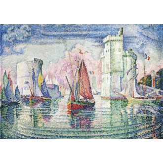 PUZZLE Entrée du port de la Rochelle - Paul Signac