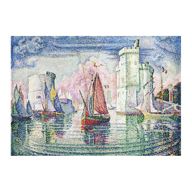 PUZZLE Entrée du port de la Rochelle - Paul Signac