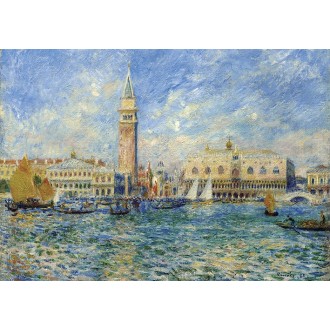 PUZZLE Vue de Venise (Le Palais des Doges) - Pierre-Auguste Renoir