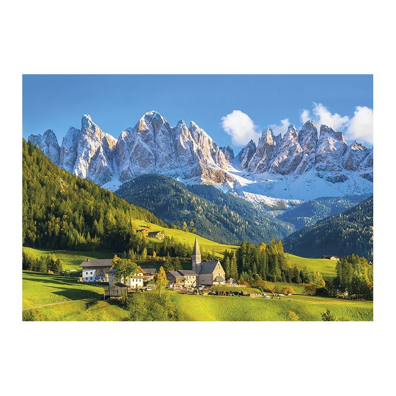 PUZZLE 1000 pièces - Les Dolomites - Italie