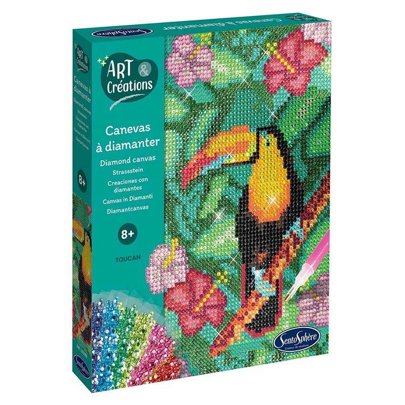 Canevas à Diamanter - Toucan