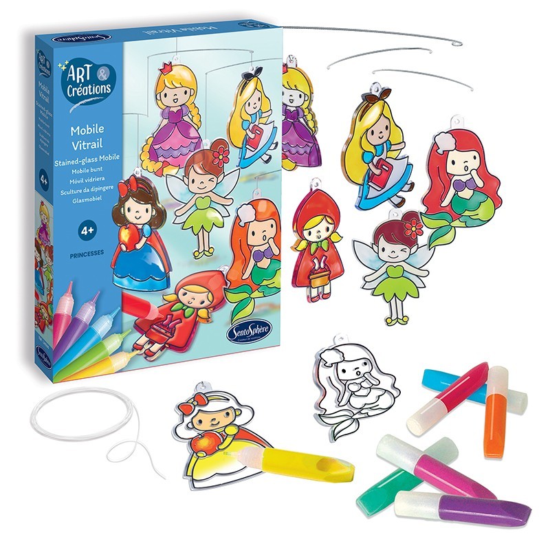 Mobile Vitrail Princesses Mobile Vitrail Princesses