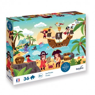 Puzzle 36 pièces - Les Pirates