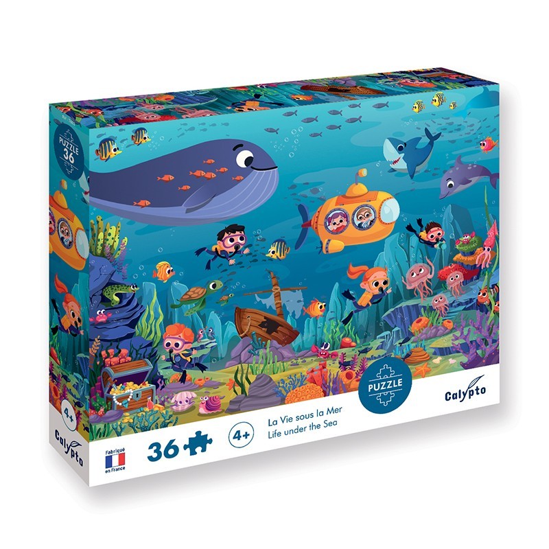 Puzzle 36 pièces - La Vie sous la Mer