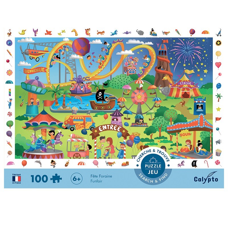 Contes puzzle observation - 54 pièces - Djeco - 4 ans et +