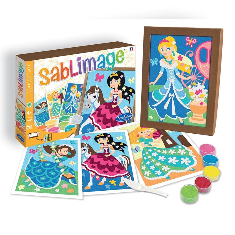 Kit créatif Sablimage Sentosphère - Princesses