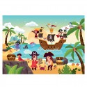 Puzzle 36 pièces - Les Pirates