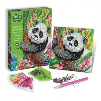 Canevas à Diamanter - Panda