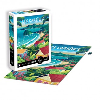 PUZZLE 500 pièces - Les Caraïbes