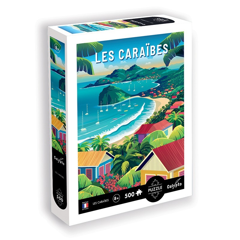PUZZLE 500 pièces - Les Caraïbes PUZZLE 500 pièces - Les Caraïbes