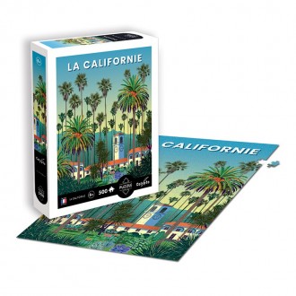 PUZZLE 500 pièces - La Californie