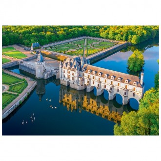 PUZZLE 1000 pièces - Château de Chenonceau - Touraine