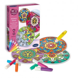 Stickers Vitrail - Mandalas