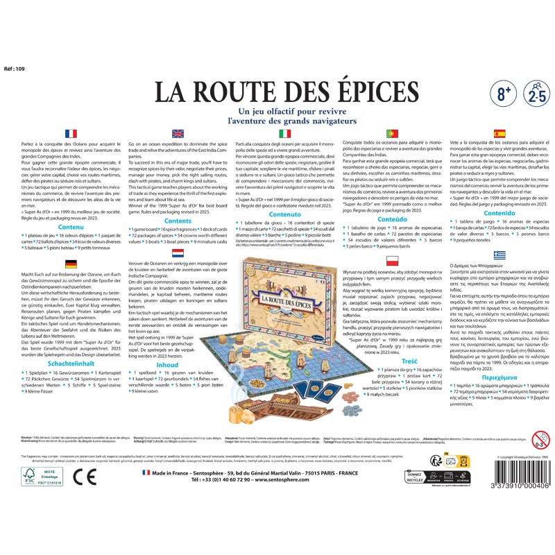 LA ROUTE DES EPICES - Un Coffret Cadeau unique