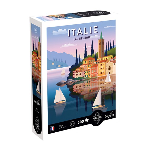 PUZZLE 500 P - Italie, Lac...