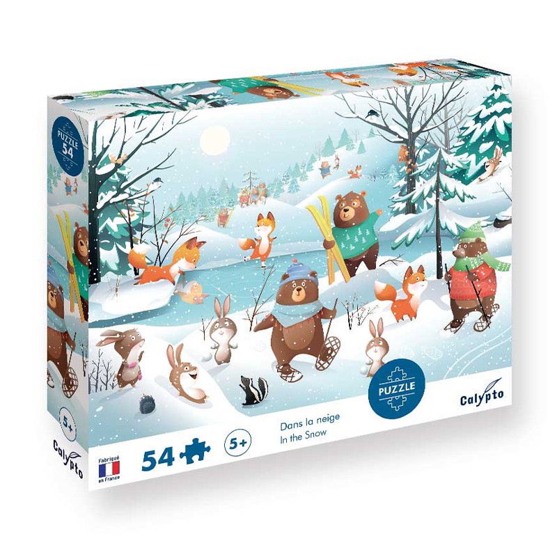 PUZZLE 54 P - Sous la Neige