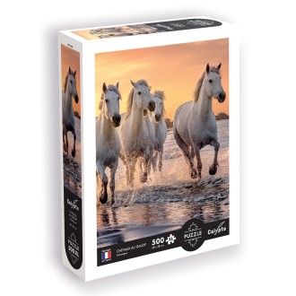 PUZZLE 500 P XL - Chevaux en Camargue