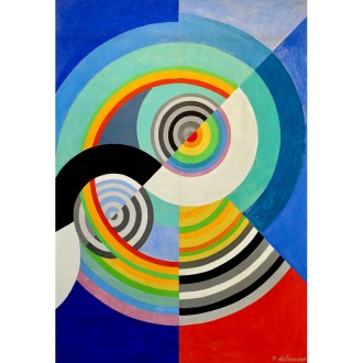 PUZZLE 500 P - Rythme n°3 Robert Delaunay