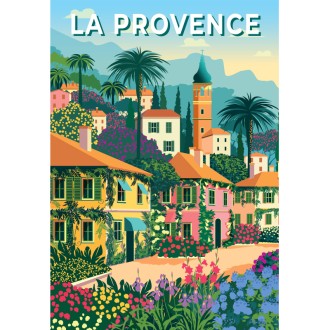 PUZZLE 500 pièces - La Provence