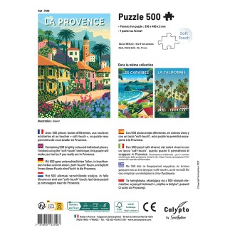 PUZZLE 500 pièces - La Provence