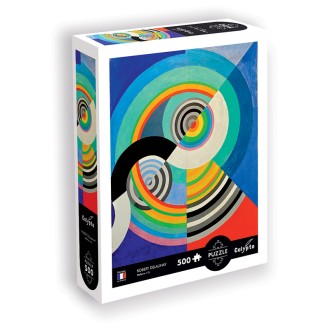 PUZZLE 500 P - Rythme n°3 Robert Delaunay