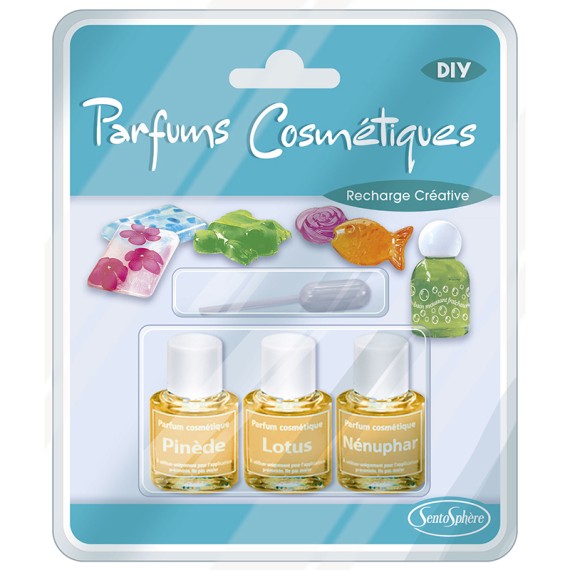 Etui 3 parfums cosmétiques