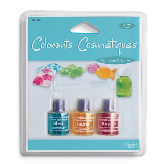 Etui 3 colorants cosmétiques