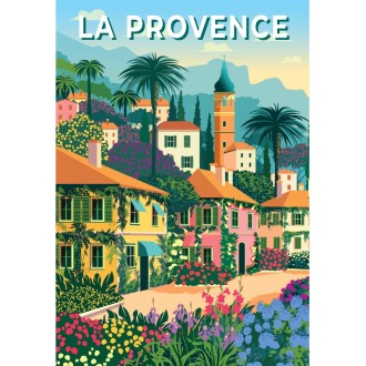 PUZZLE 500 pièces - La Provence