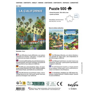 PUZZLE 500 pièces - La Californie