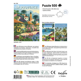 PUZZLE 500 pièces - La Provence